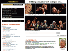 Tablet Screenshot of jazzbilder.se